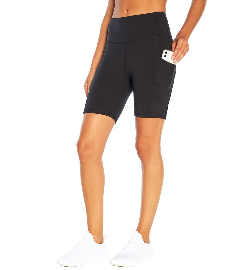 Marika Women's Standard Lucy High Rise Tummy Control Short, Black, Medium - Image 1